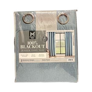 Member's Mark 100% Blackout Grommet Window Panel, 50"x84", 2pk - Spa
